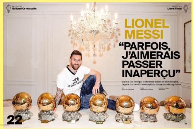 福利彩票-梅西：不介意是否成为世界第一，已学会承受失败